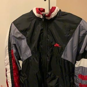 Nike zip up warm up jacket
